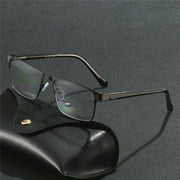Intelligent zoom presbyopia glasses dual-use new metal anti blue light presbyopia glasses color change-Golden frame-200